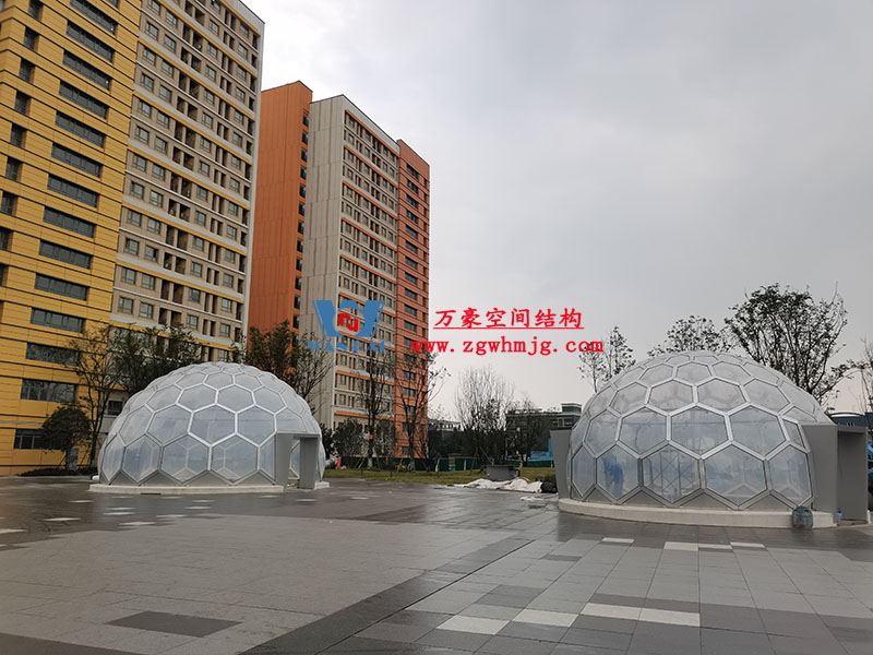 無線創(chuàng)智城市功能空間業(yè)態(tài)優(yōu)化五星集市etfe膜結構