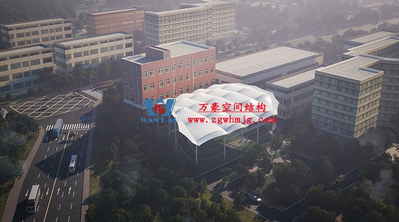國網江西省電力有限公司培訓中心實訓基地改造PTFE膜結構